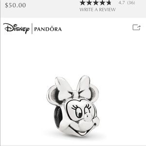 Minnie Mouse Pandora Charm
